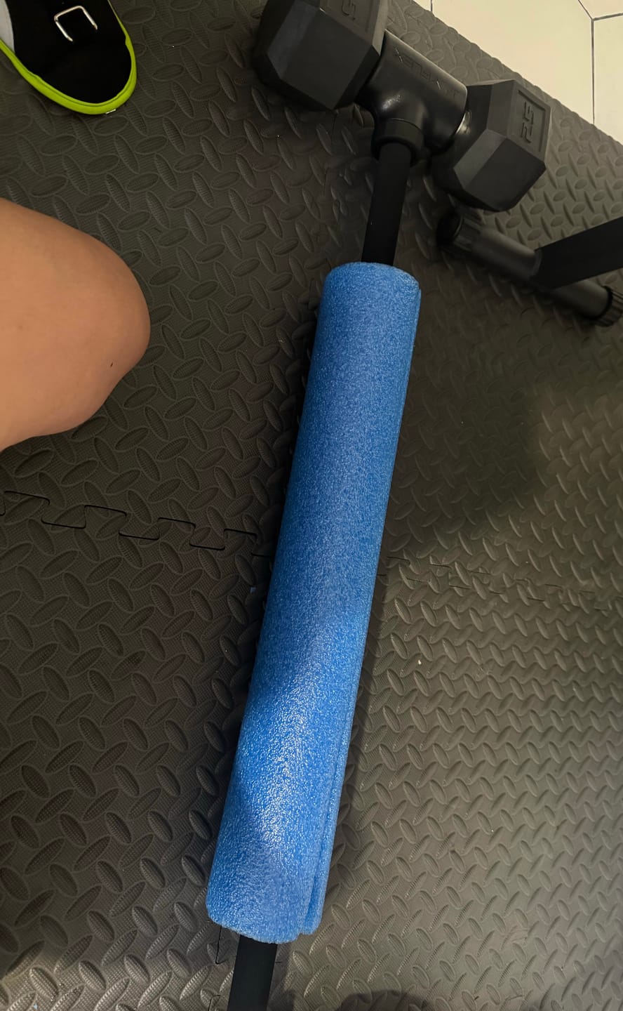 Customer photo review of Hyperbell Bundle: Bar, Kettlebell