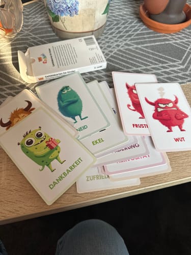 Customer photo review of Affirmationskarten für Kinder