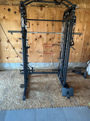Customer photo review of M7 Smith Machine Functional Trainer with Full Vertical Leg Press