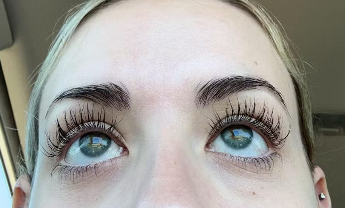 Customer photo review of Eyelash Growth Serum