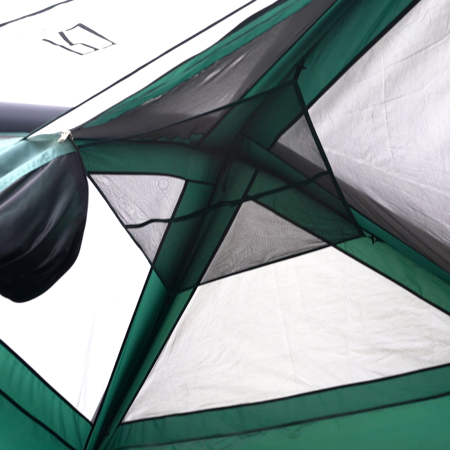 Customer photo review of Extra Large-Sized 2 Step Cabin Tent (Up To 10 Person).