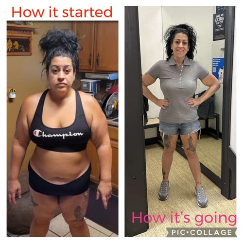 Customer photo review of Semaglutide Weight Loss Program