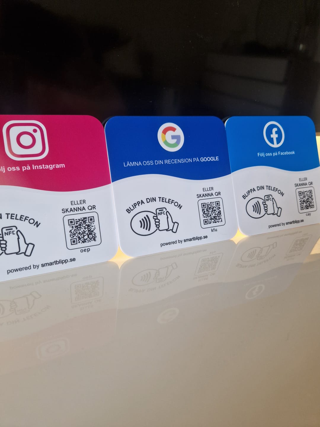 Customer photo review of Google Recensionsplatta NFC