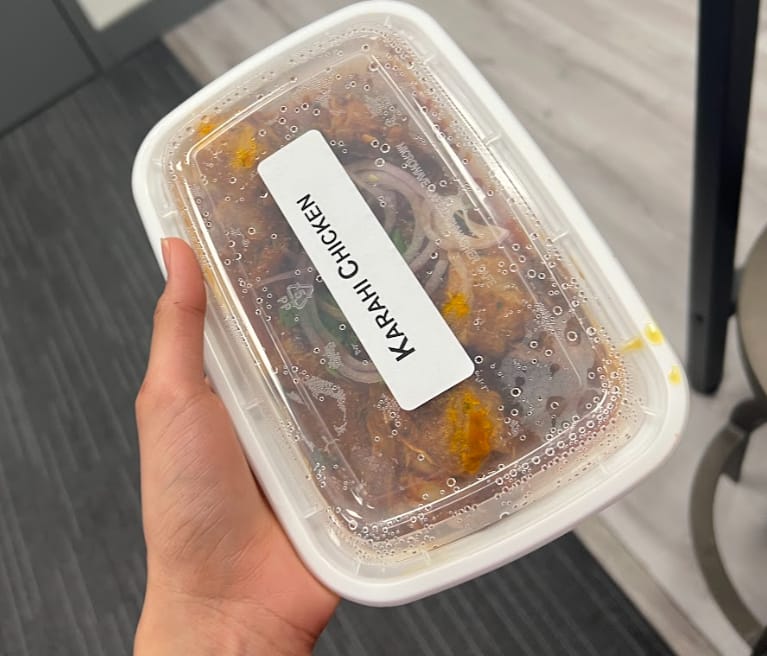 Customer photo review of GET 50% OFF 6 MEAL PLAN (USE CODE CURRY50)