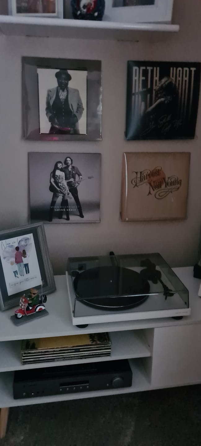 Customer photo review of SAVING GRACE ~ SILVER SPLATTER VINYL 50% OFF