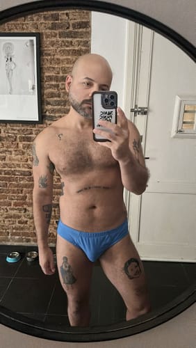 Customer photo review of BLUE CLASSIC BRIEF