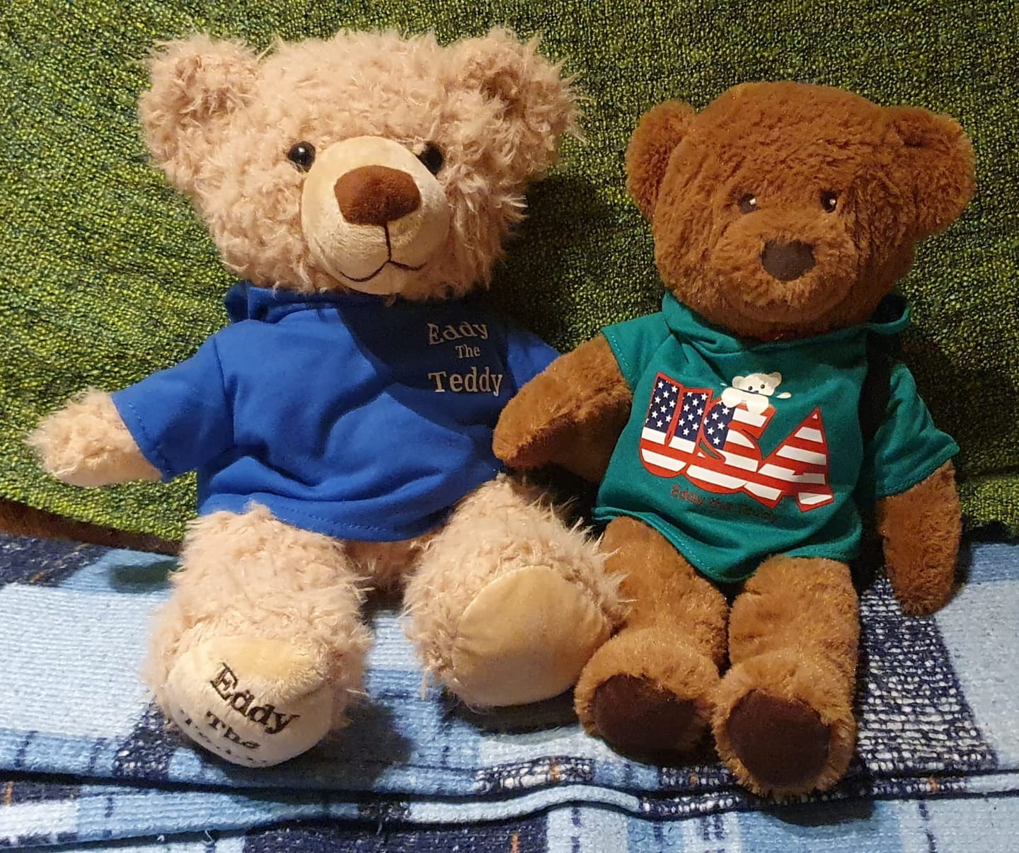 Customer photo review of Eddy The Teddy Bear