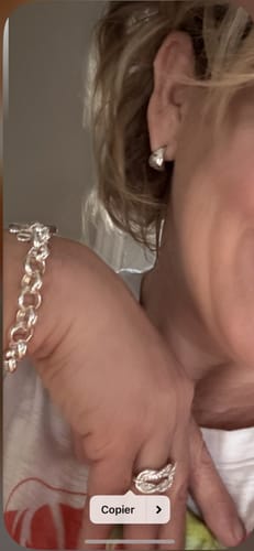 Customer photo review of Knot Pavé Ring