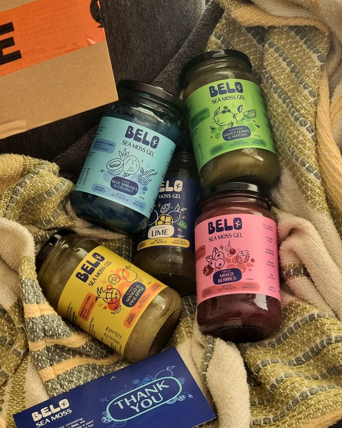 Customer photo review of Everboost Sea Moss Gel Starter Pack
