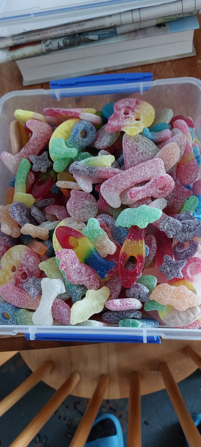 Customer photo review of Build Your Own Pick and Mix Sweets Bag – Over 100 to Choose From