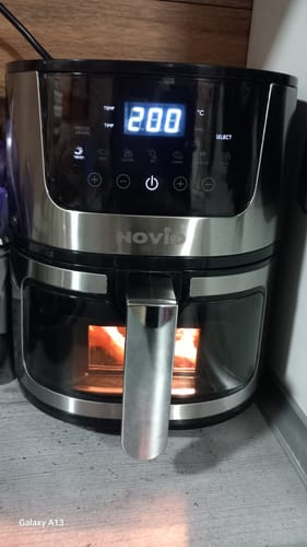 Customer photo review of Air Fryer Novio Grill & Fry