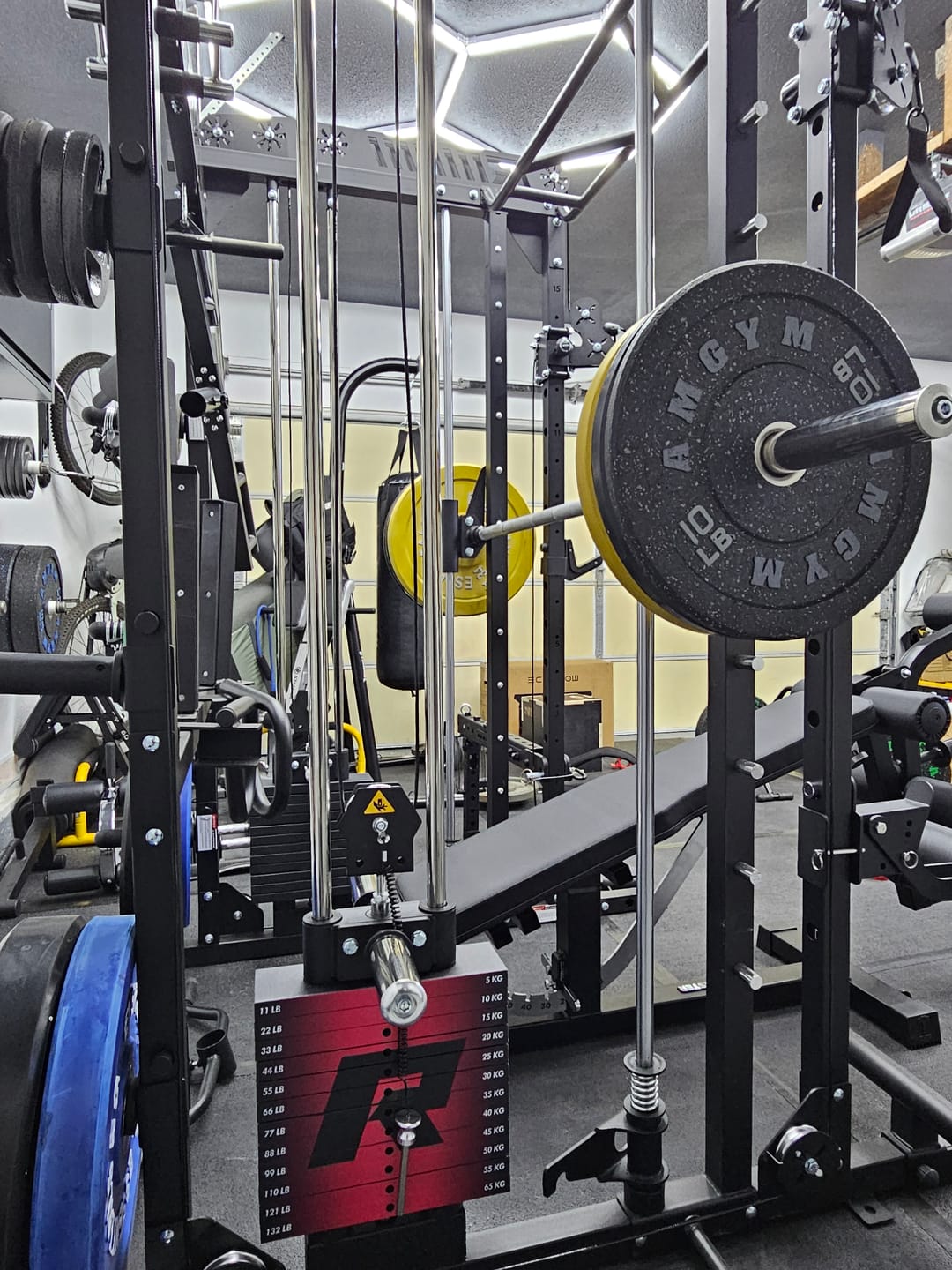 Customer photo review of RitFit WSM1 Weight Stack Set 264lbs for M1