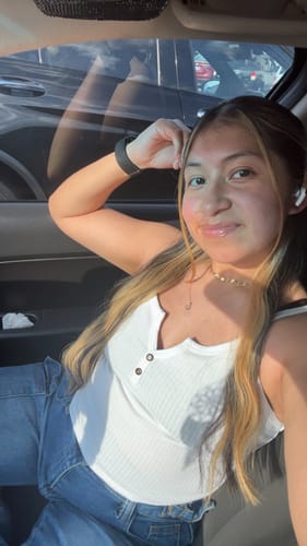 Customer photo review of Starlight Heart Chain Necklace