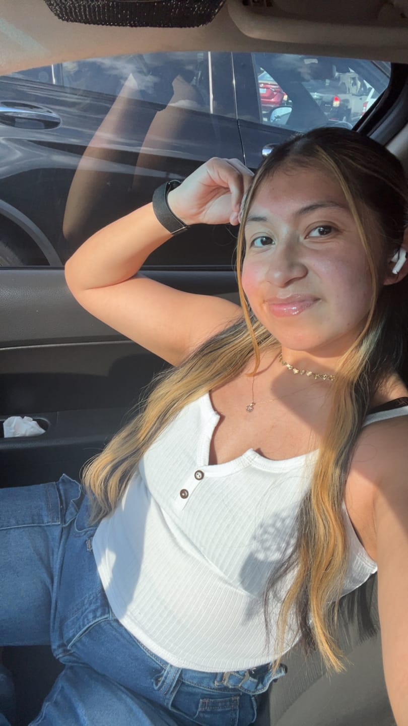 Customer photo review of Starlight Heart Chain Necklace