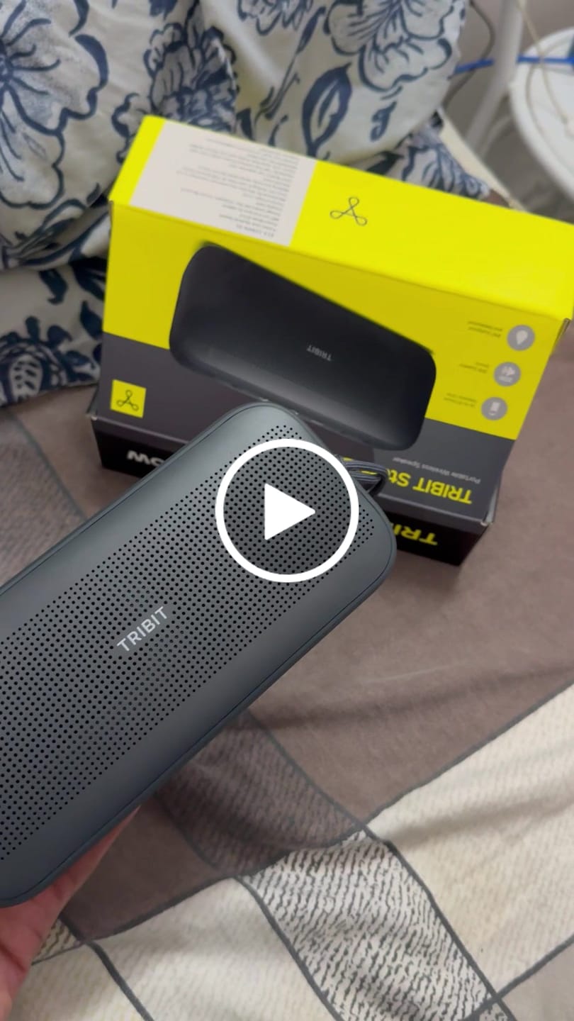 Customer video review of TRIBIT StormBox Flow Portable Speaker
