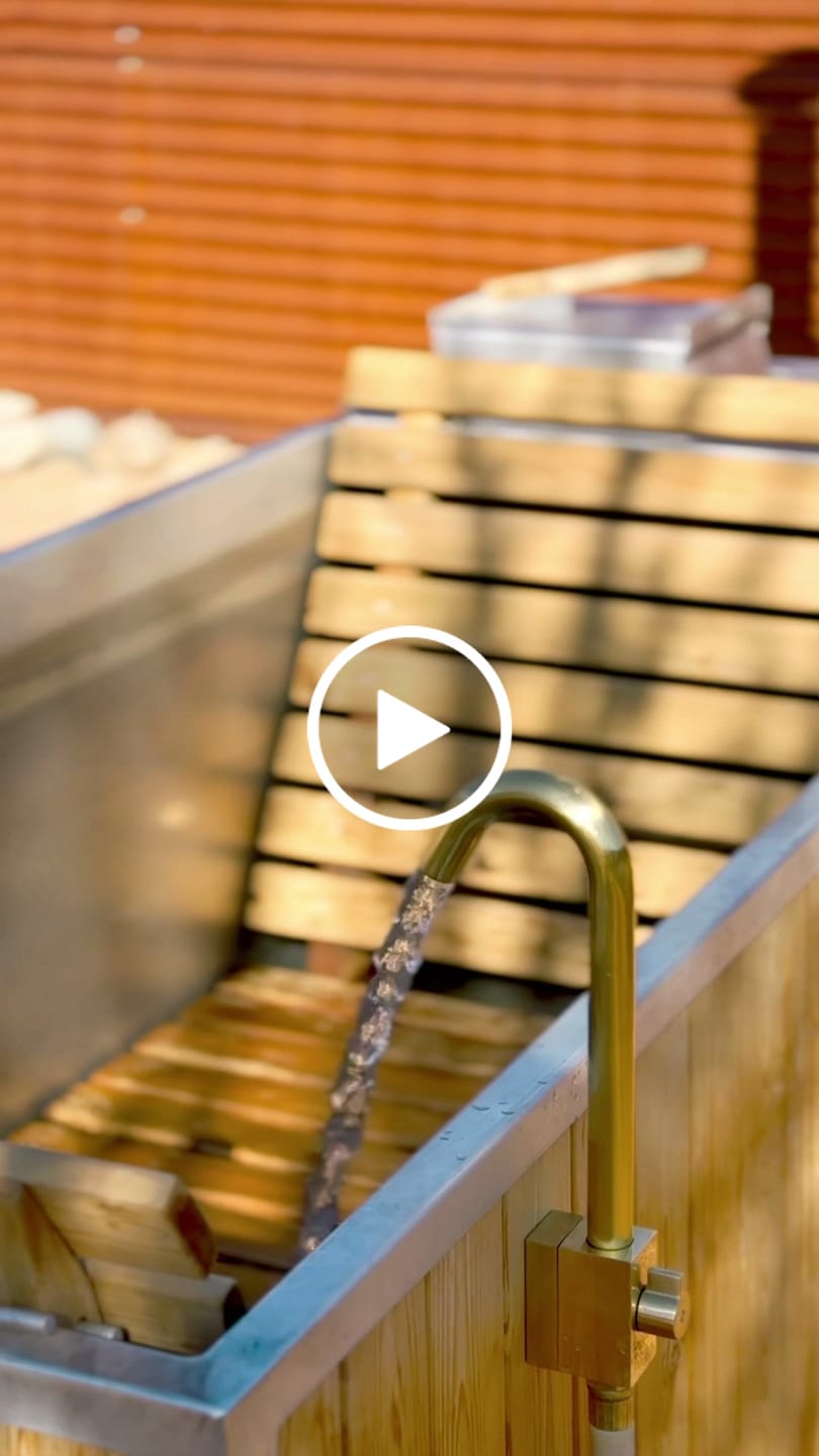 Customer video review of Brass Outdoor Faucet