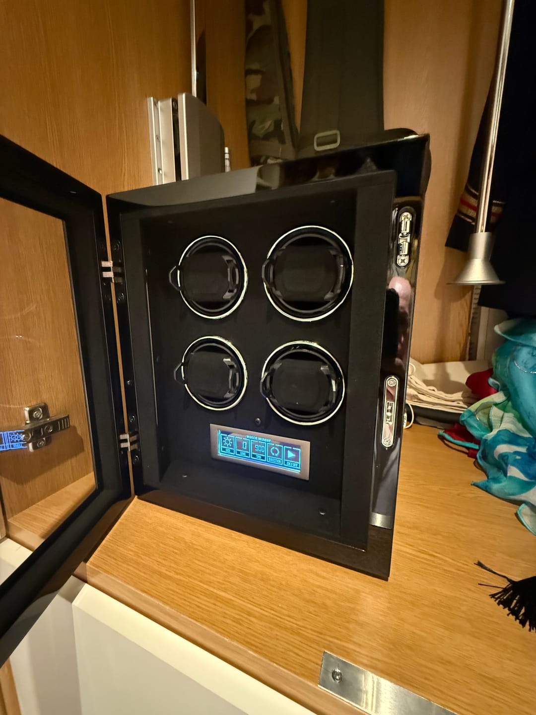 Customer photo review of Opulent - Remote Controlled High-End Watch Winder