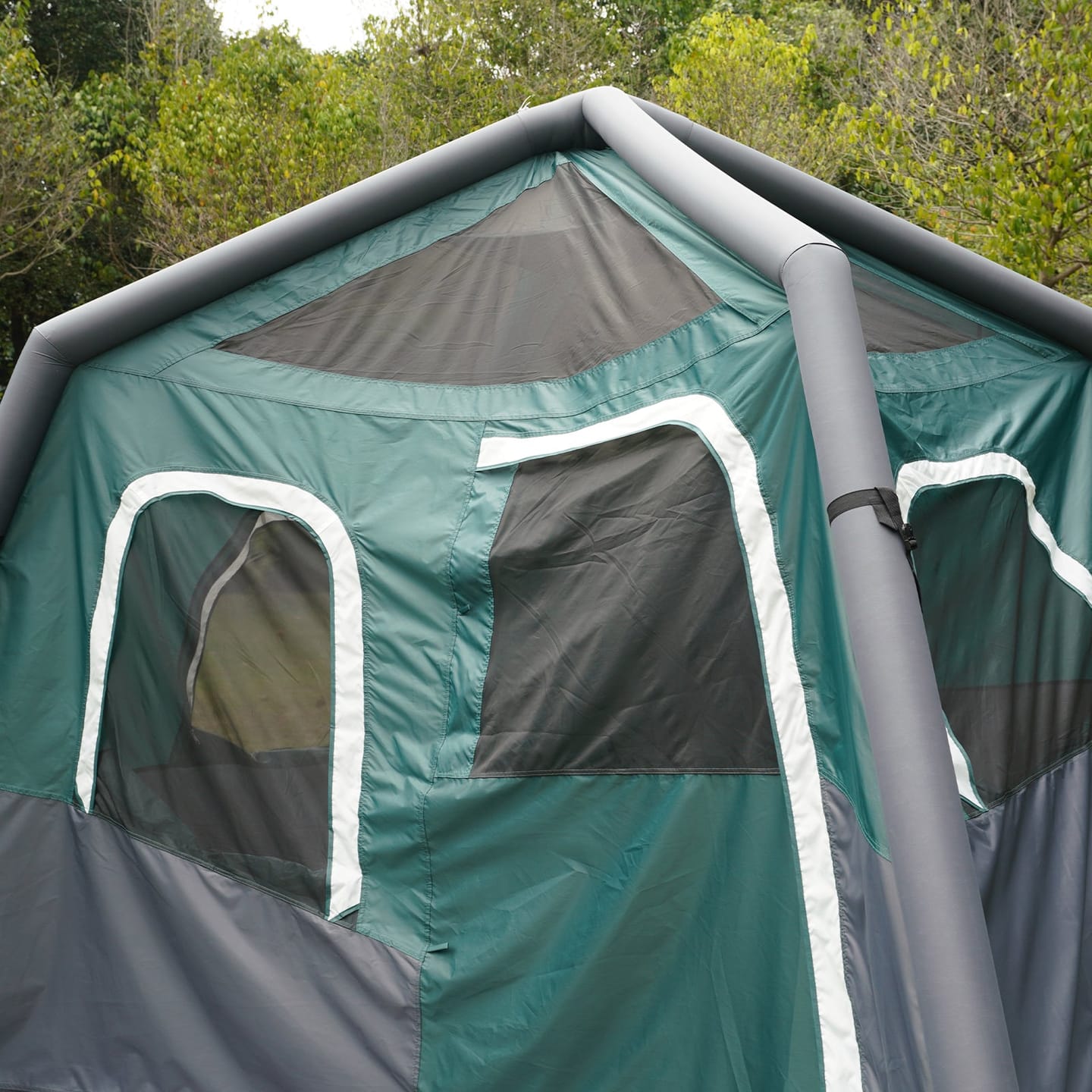 Customer photo review of Extra Large-Sized 2 Step Cabin Tent (Up To 10 Person).