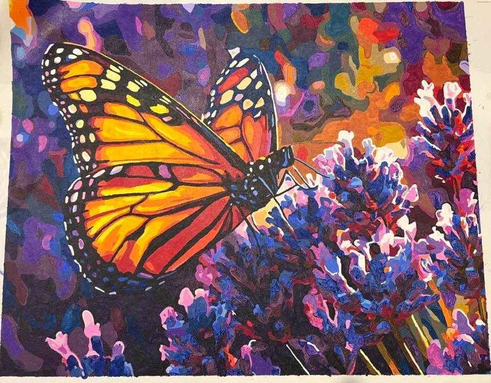 Customer photo review of Lavender Flight