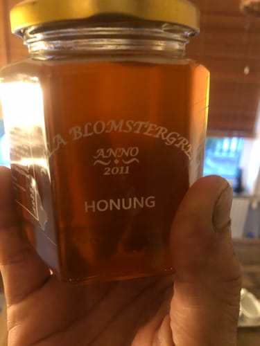Customer photo review of 2kg flytande honung för 499kr med fri frakt!