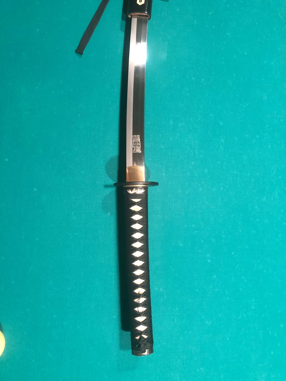 Customer photo review of Kill Bill Sword Replica - Brides Katana, Made by Hattori Hanzo