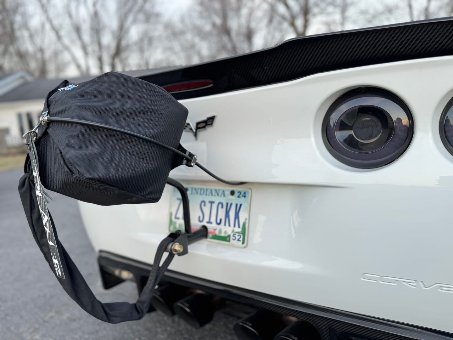 Customer photo review of Motion Raceworks Parachute Cable Holder 14-00007