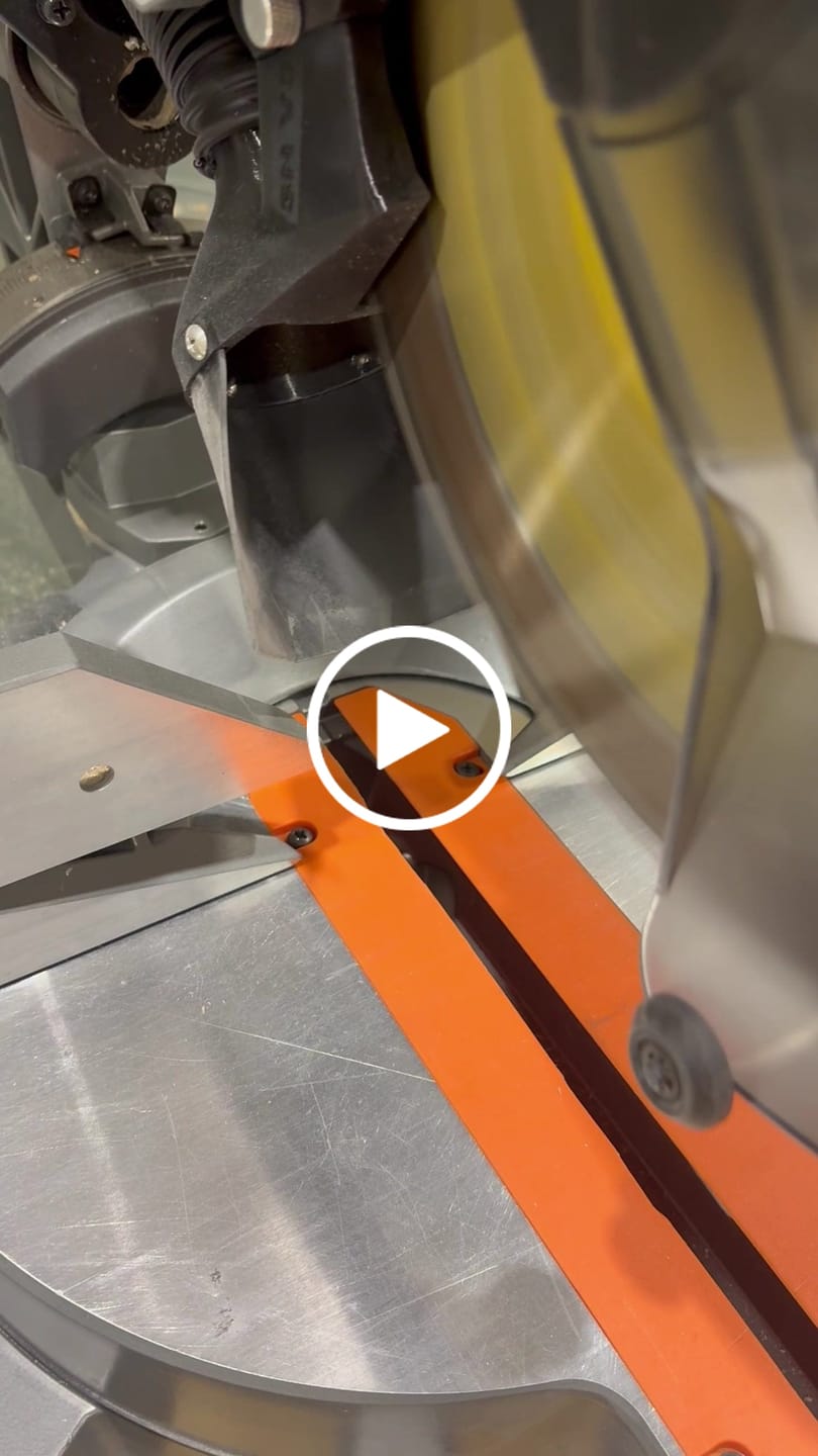 Customer video review of Ridgid 12" Sliding Miter Saw Dust Collection Chute (R4222)