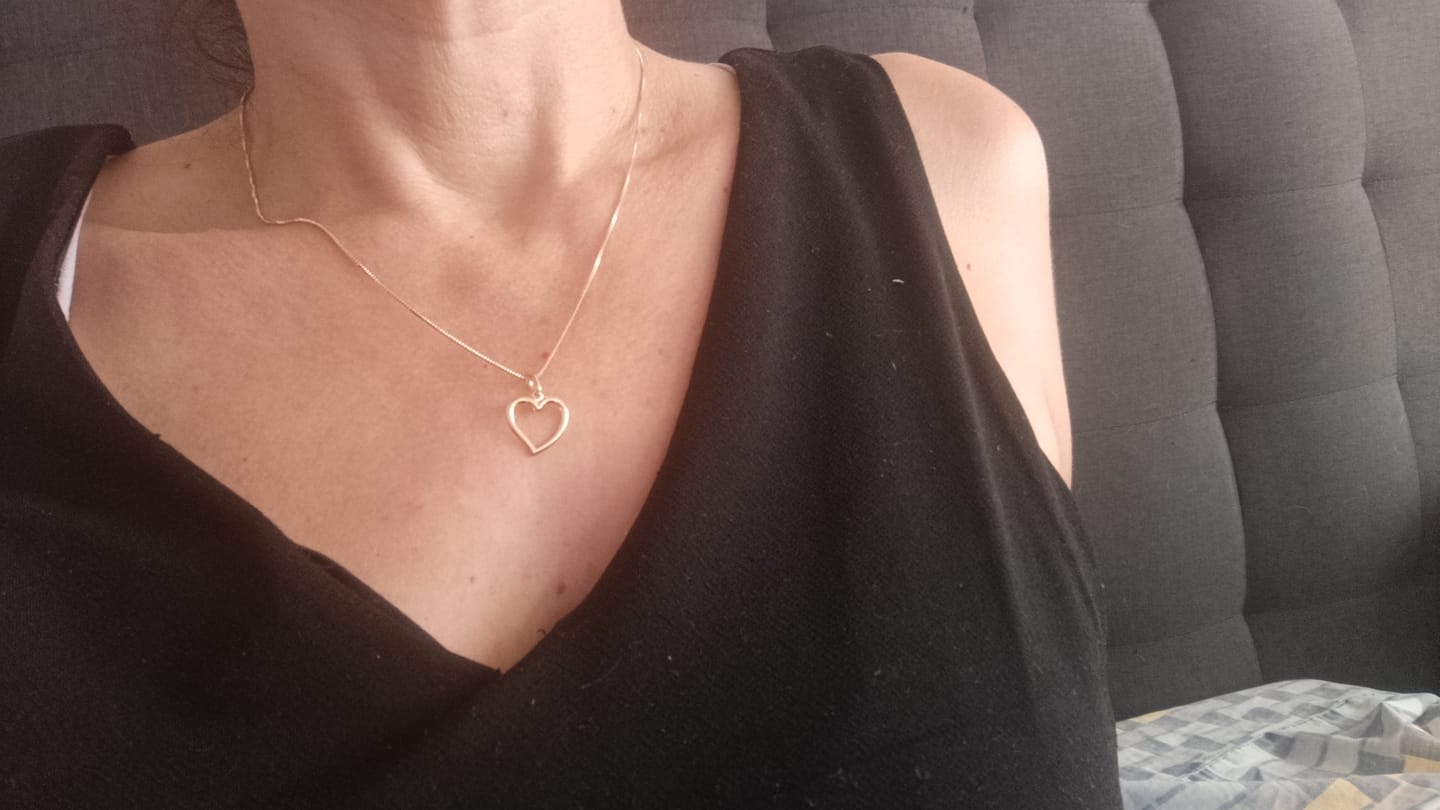 Customer photo review of Cadena Veneciana en Oro laminado 18k Para Dama
