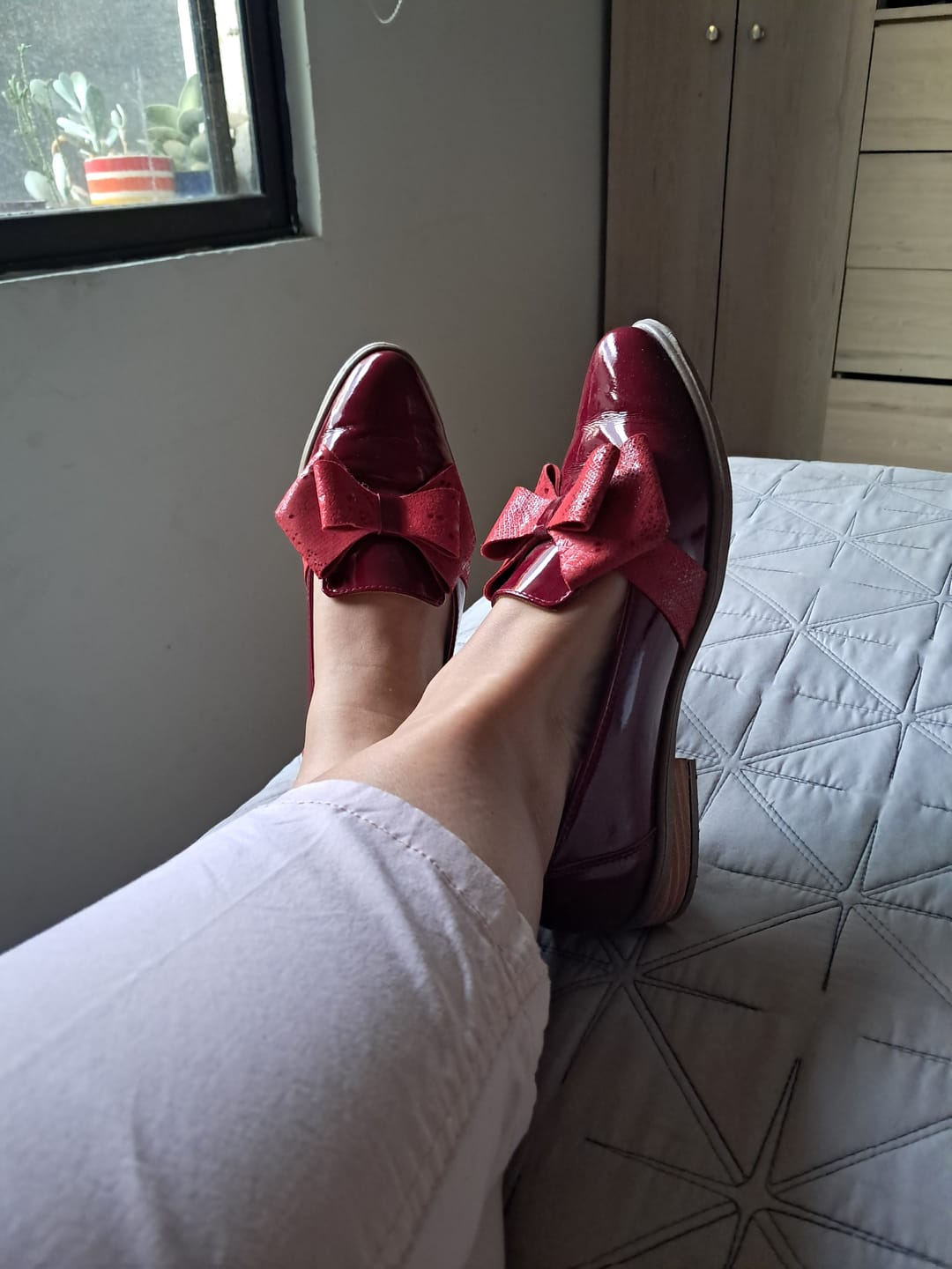 Customer photo review of Mocasín Rosita Amatista