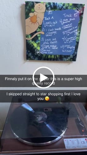Customer video review of Custom Vinyl Records