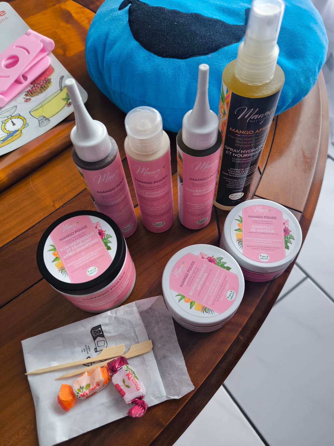 Customer photo review of Pack routine Mango POUSS