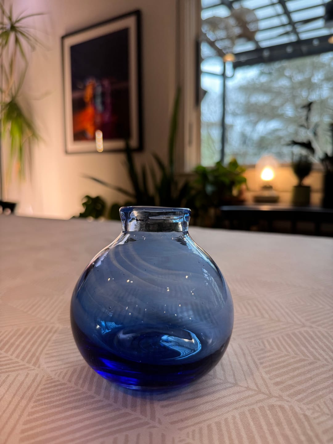 Customer photo review of Breaking Glass Keepsake Vase