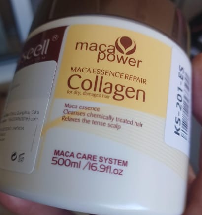 Customer photo review of Pro Collagen - Mascarilla Capilar