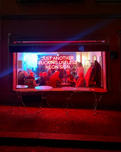 Tizian W. review of LED-Neon Schriftzug JUST ANOTHER ... image 1 out of 2