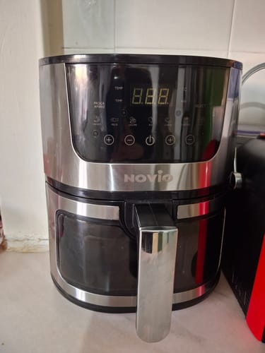 Customer photo review of Air Fryer Novio Grill & Fry