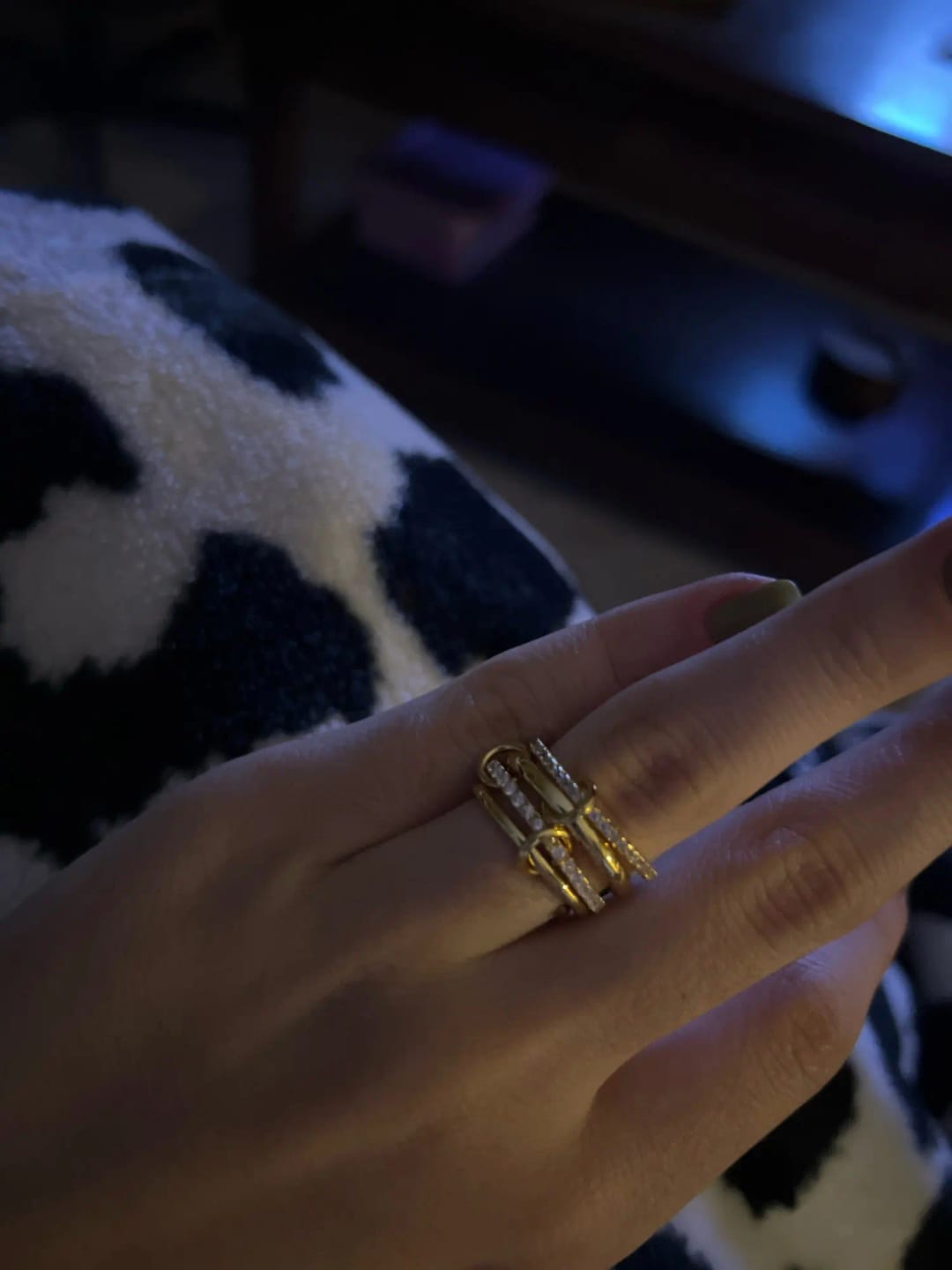 Customer photo review of Paloma sparkling Ring