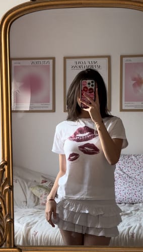 Customer photo review of XOXO baby tee
