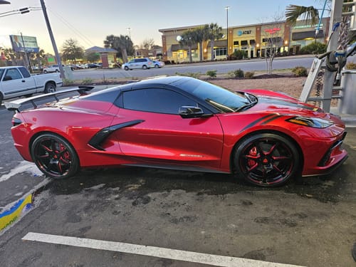 Customer photo review of CUSTOM 1 PIECE FORGED PERFORMANCE WHEELS: RV-MH092