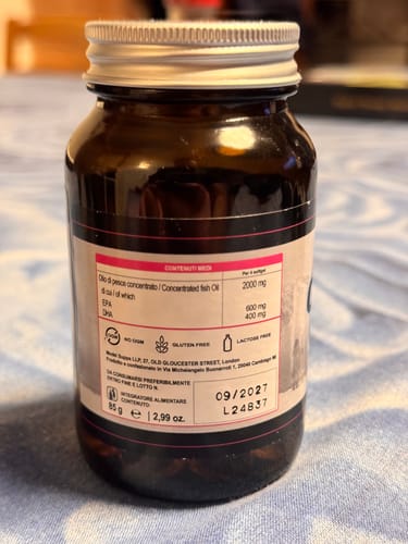 Customer photo review of OMEGA-3 SELVATICI DELL'ALASKA- 120 perle - i più puri e incontaminati al mondo!