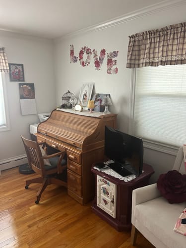 Customer photo review of LOVE floral