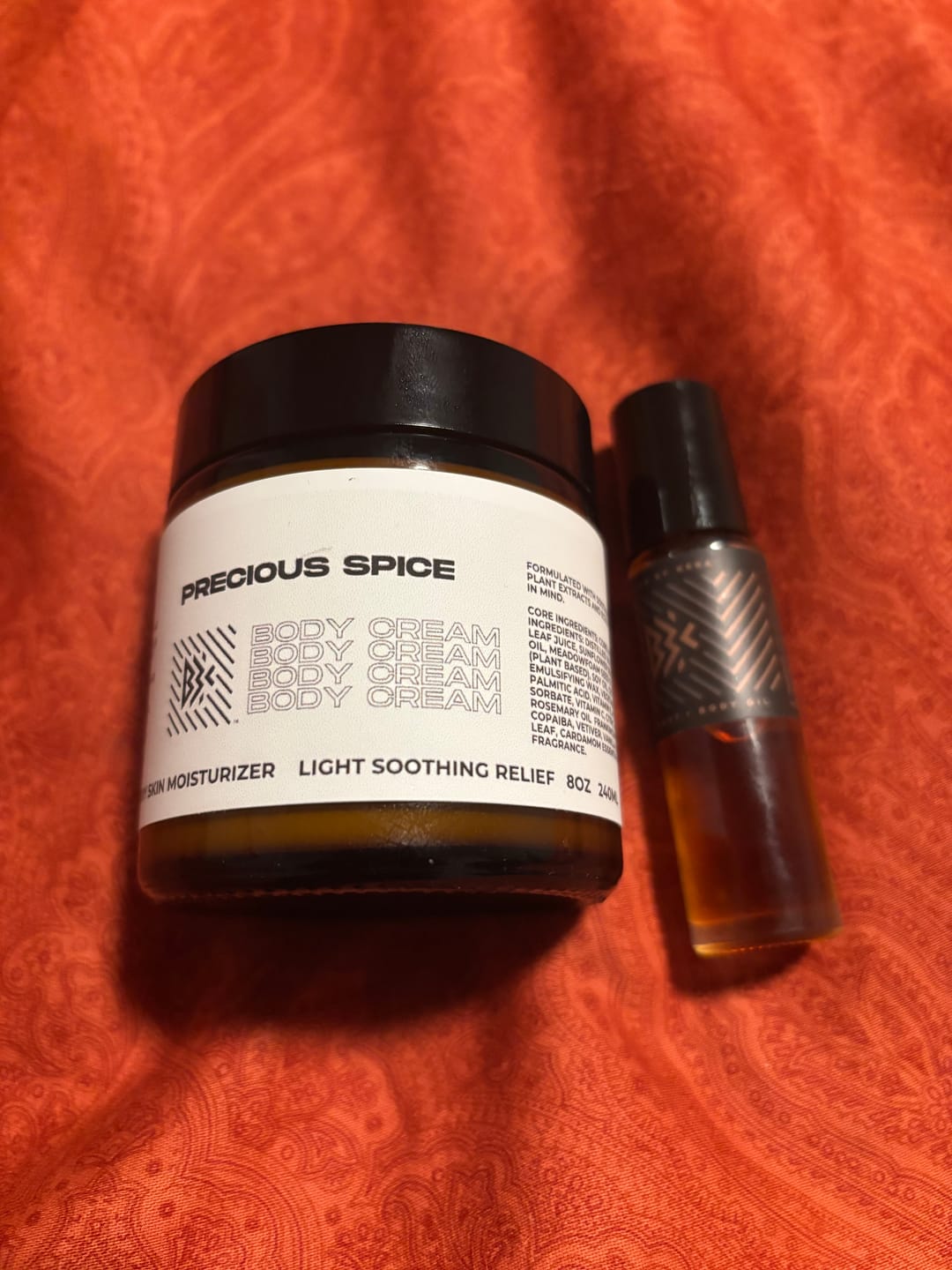 Customer photo review of Le Coconut Perfume Body Oil