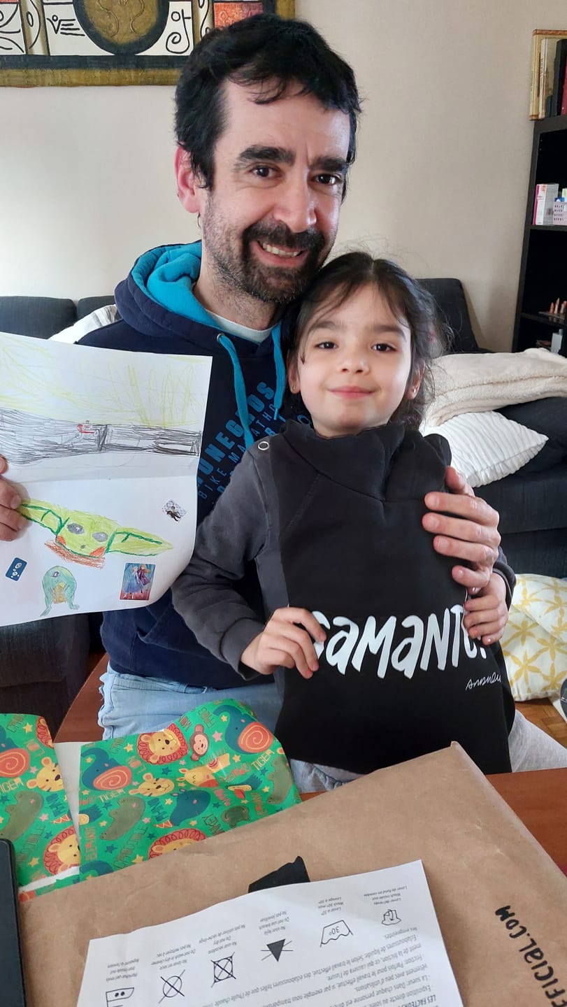 Customer photo review of Sudadera "Samanté!"