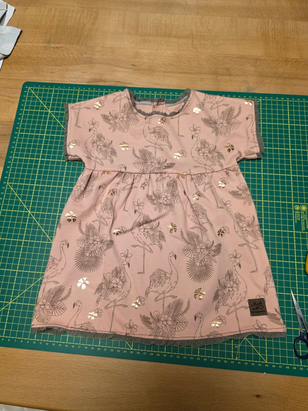 Customer photo review of Kunstleder Labels personalisiert mit Name oder Logo
