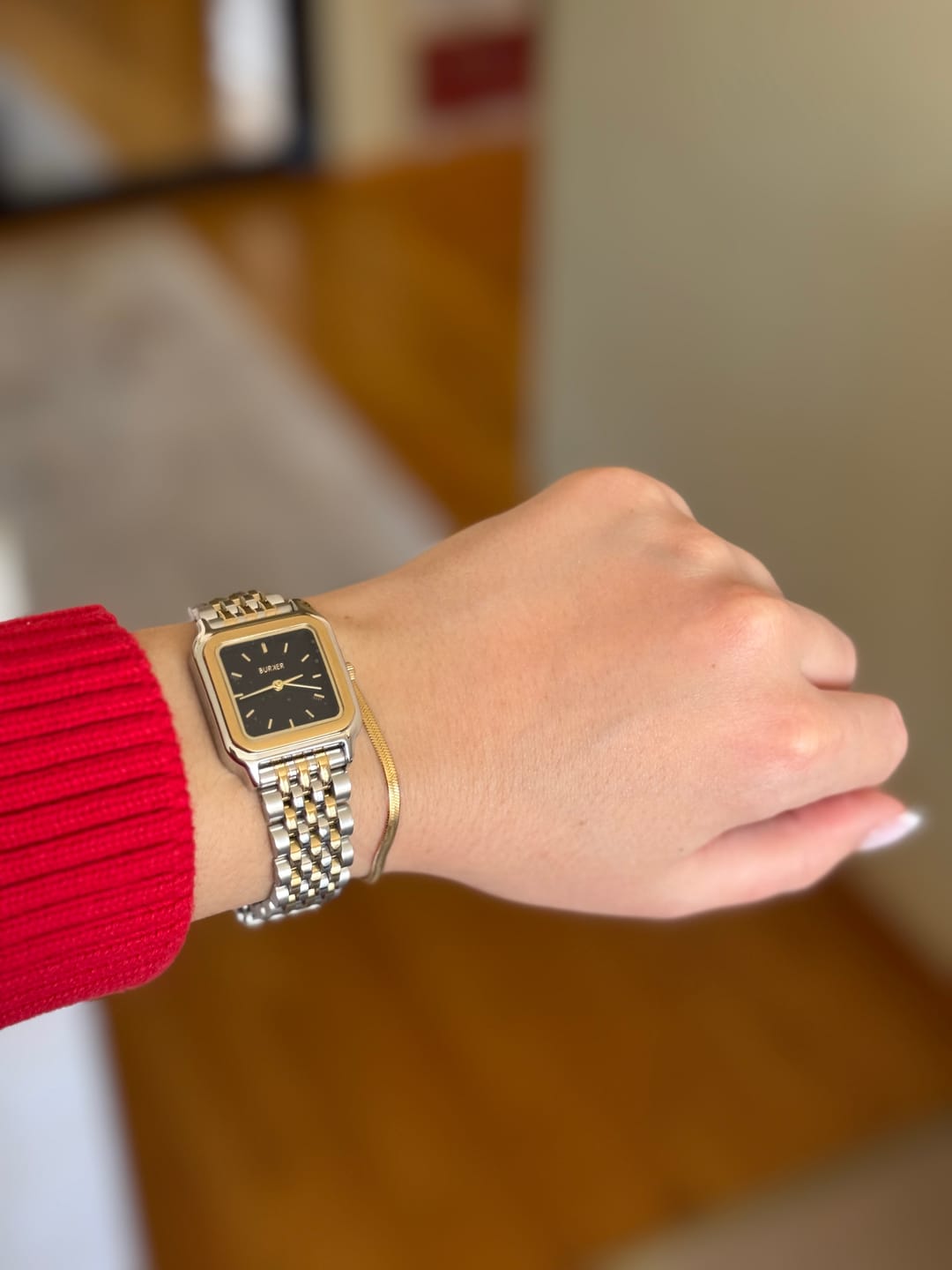 Customer photo review of Macy Black Gold Silver