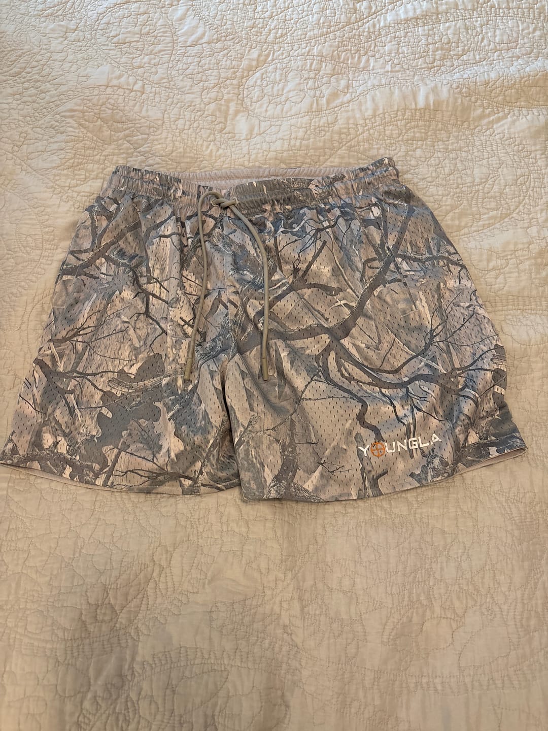 Customer photo review of 1117 - Tree Camo Mesh Shorts