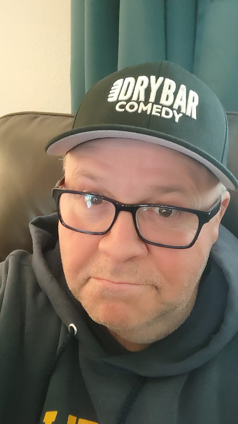 Customer photo review of Dry Bar Comedy Branded Hat