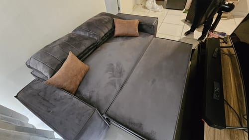 Customer photo review of Sofá cama Lyon