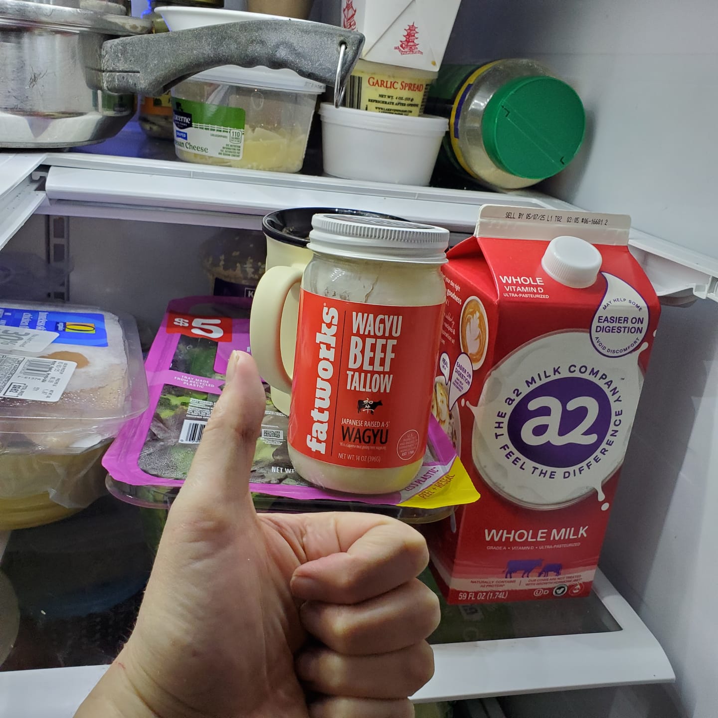 Customer photo review of Japanese Wagyu Tallow 14 OZ