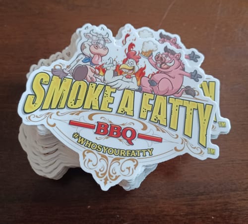 Customer photo review of Custom Printed Die Cut Decal