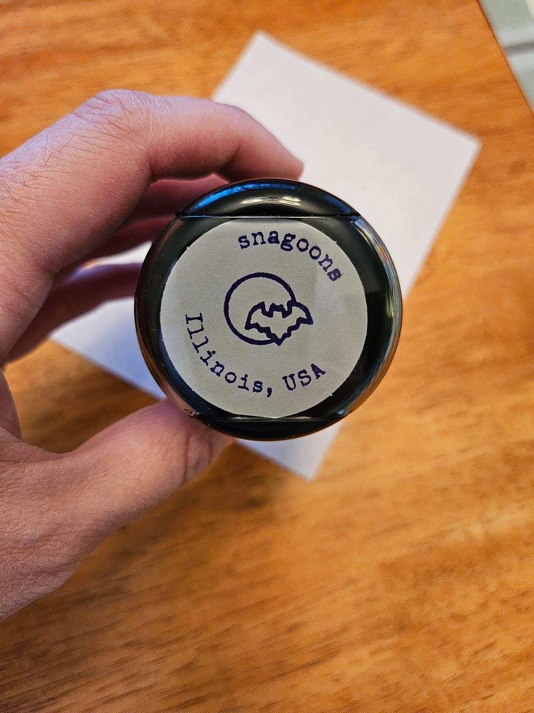 Customer photo review of Self-Inking Stamp